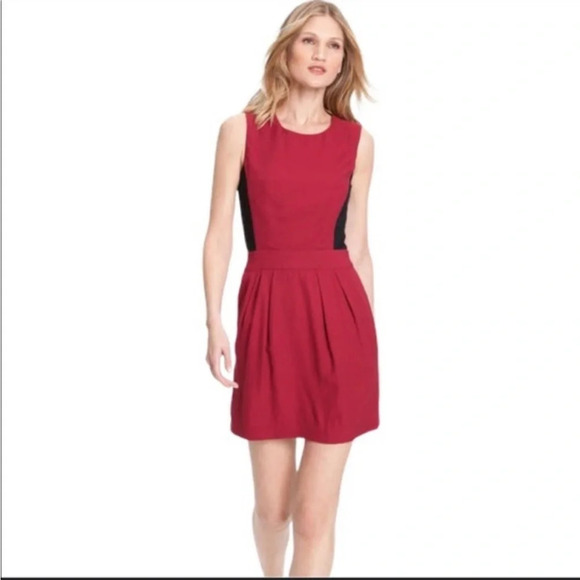 NWT THEORY DARUA COLOR BLOCK DRESS - Picture 1 of 5